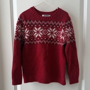 Old Navy Boy’s Soft Fair Isle Sweater - Great for Holidays!